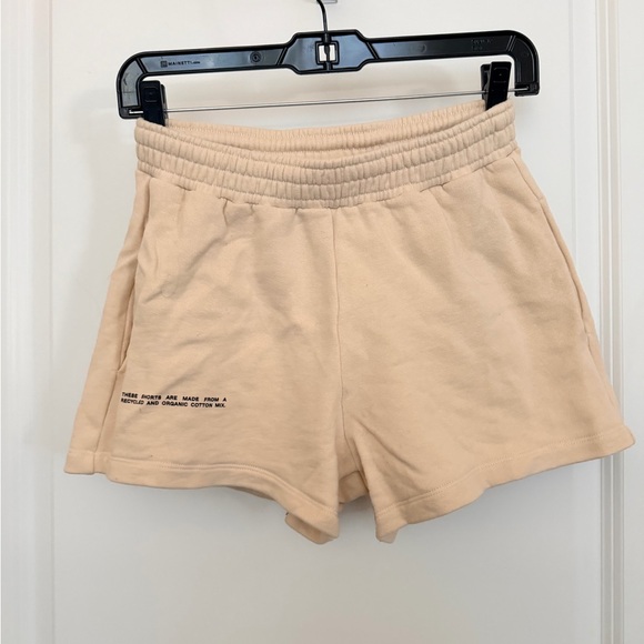 Pangaia Pants - Pangaia Light Beige Shorts XS
